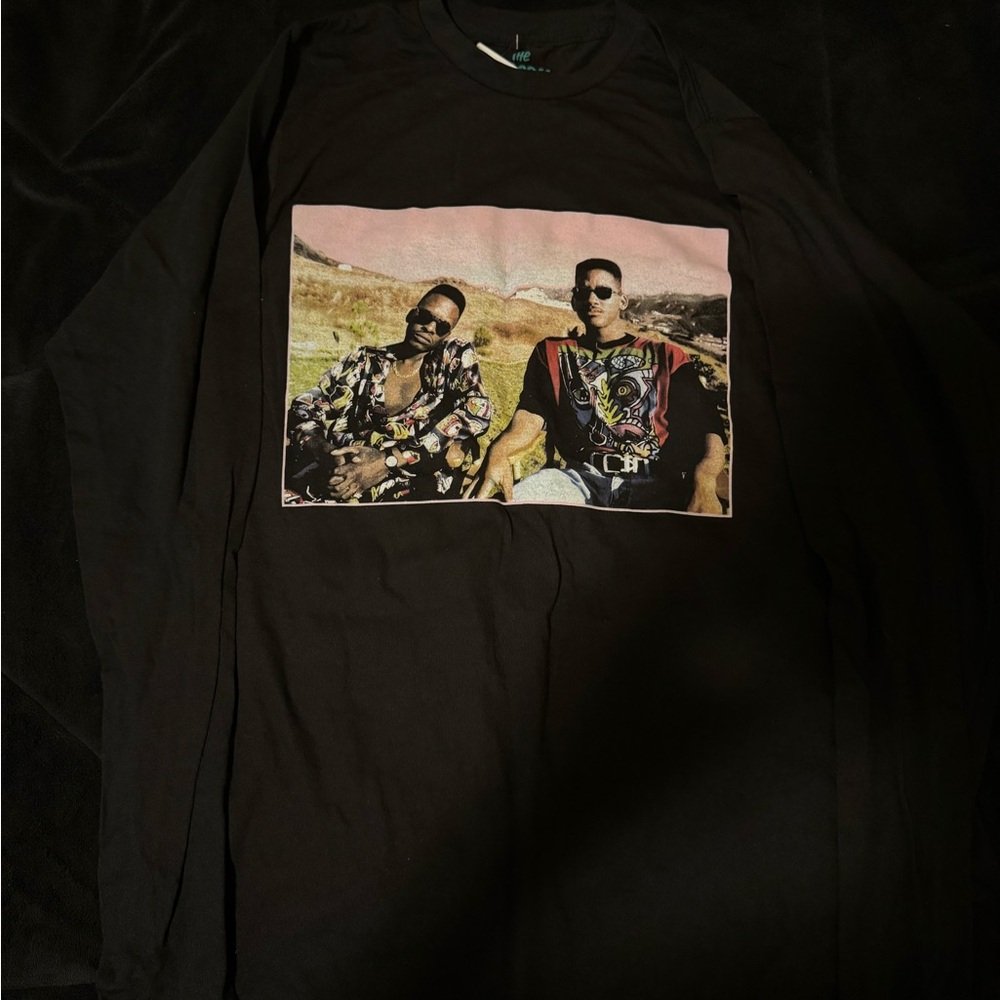 Urban Outfitters Black Long Sleeve with Graphic Print